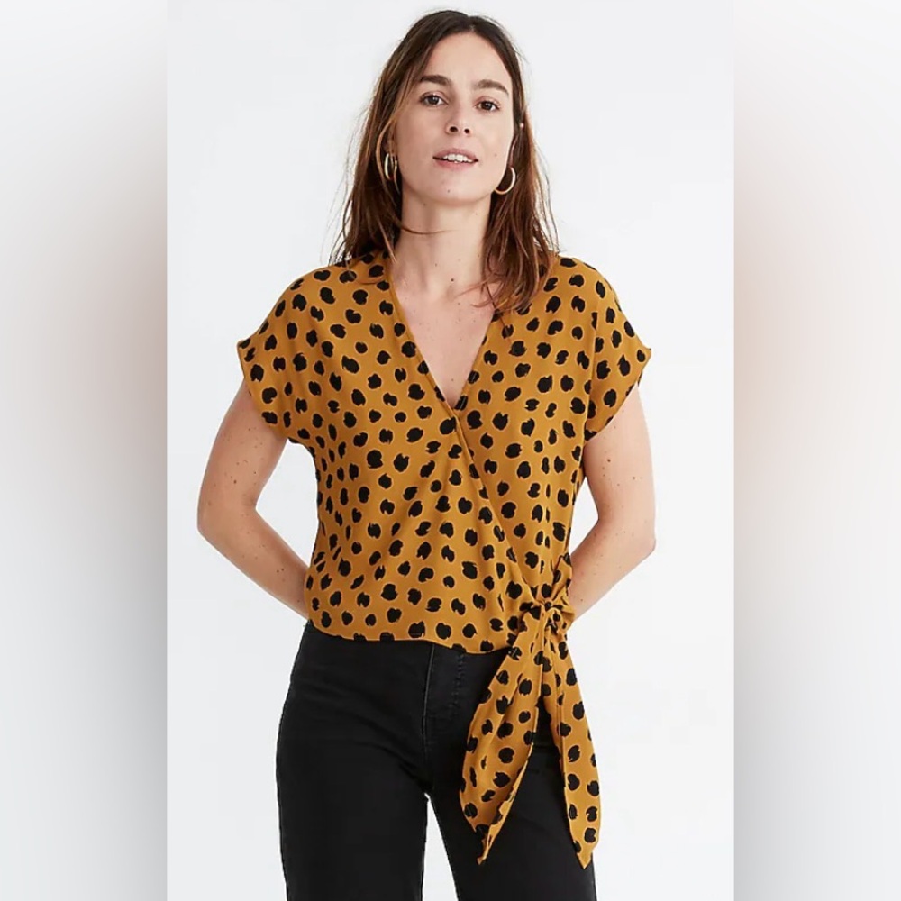 Madewell Sash Tie Top